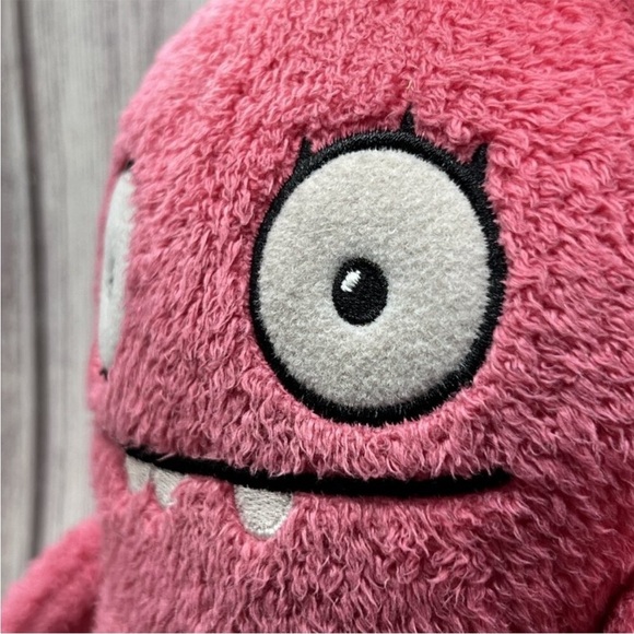 Two Ugly Doll- Moxie -blue and pink 9 Inch Plush- YoursTruly Weighted Beanbottom - Picture 2 of 6